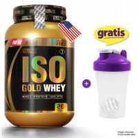Proteína Iso Gold Whey 1.1 KG - Chocolate + Regalo Shaker