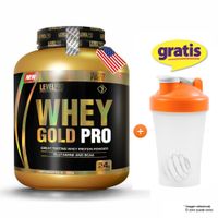 LEVEL PRO WHEY GOLD PRO 6.6 LIBRAS VAINILLA + SHAKER