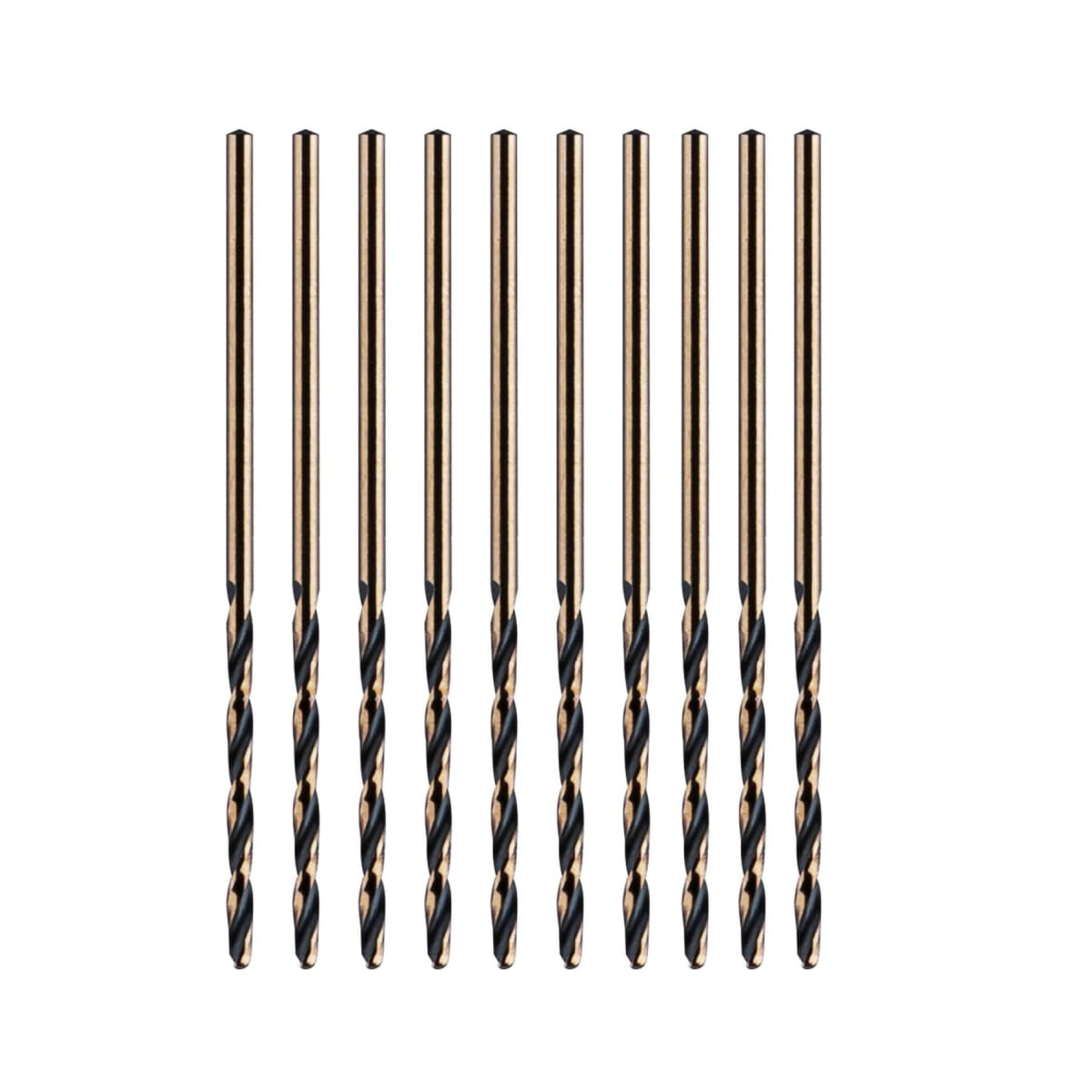 Juego de brocas 1.5mm 1/16"" para metal caja 10 unidades Truper