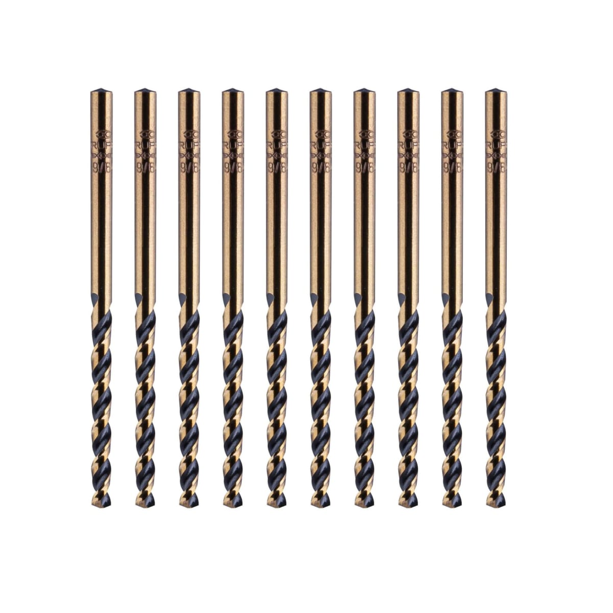 Juego de brocas 3.5mm 9/64"" para metal caja 10 unidades Truper