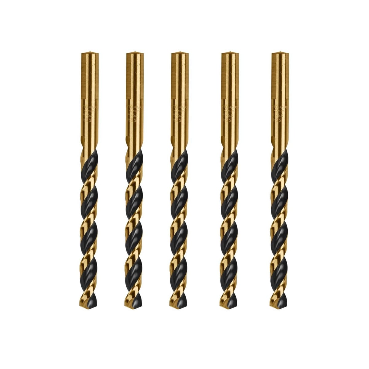 Juego de brocas 8.5mm 21/64"" para metal caja 5 unidades Truper