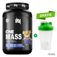 ONE MASS CONSTRUCTOR MUSCULAR 2KG CHOCOLATE + SHAKER