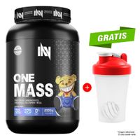 ONE MASS CONSTRUCTOR MUSCULAR 2KG VAINILLA + SHAKER
