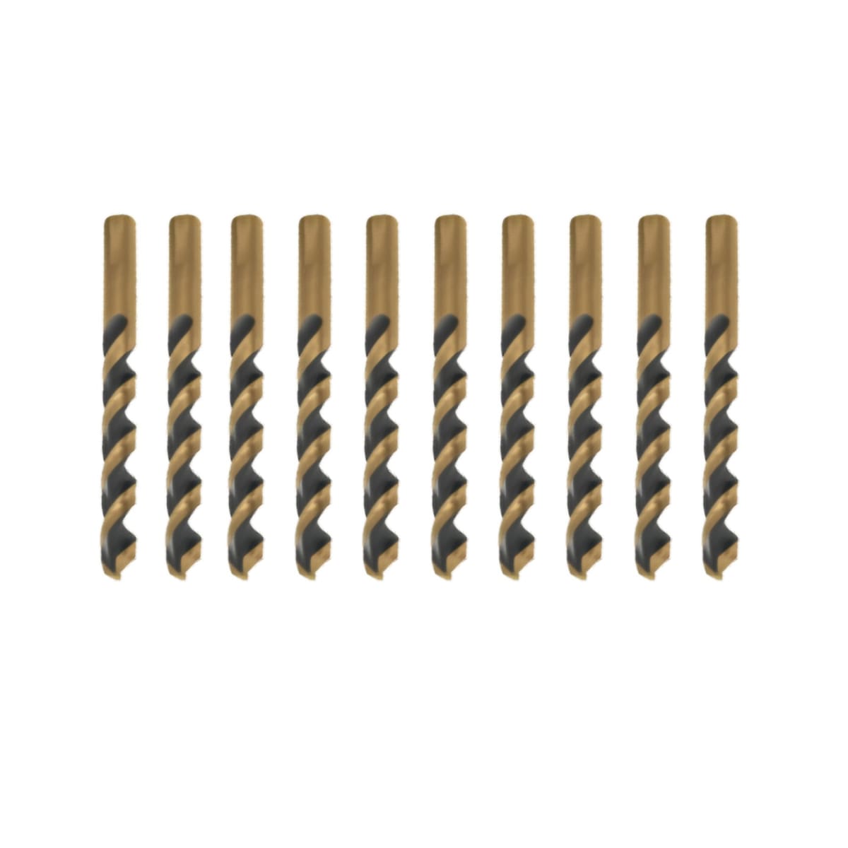 Juego de brocas 9.5mm 3/8"" para metal caja de 10 unidades Truper