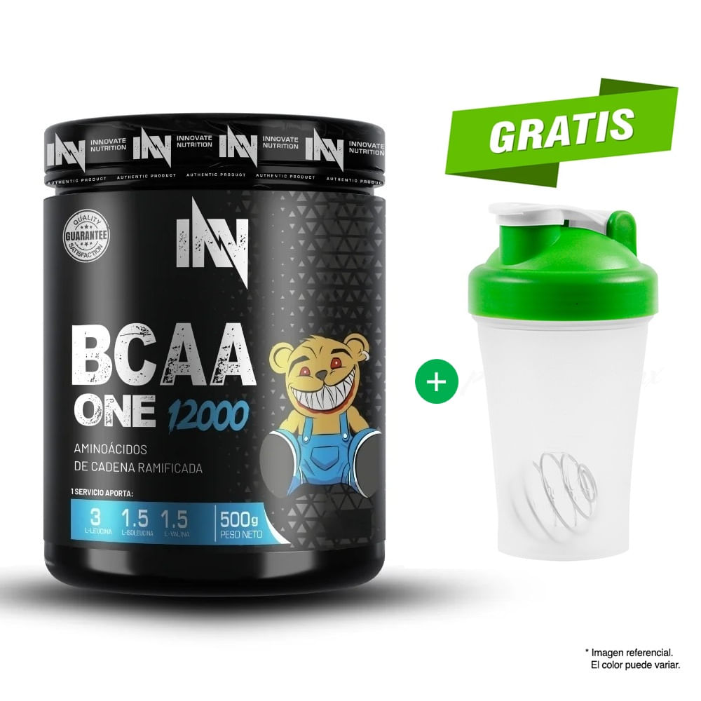 BCAA ONE 12000 500GR INNOVATION NUTRITION NARANJA
