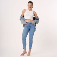 Jean Mujer Symbol Jepit Bas Bol