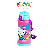 Botella Térmica Scool Con Caña 300 Ml Hello Kitty