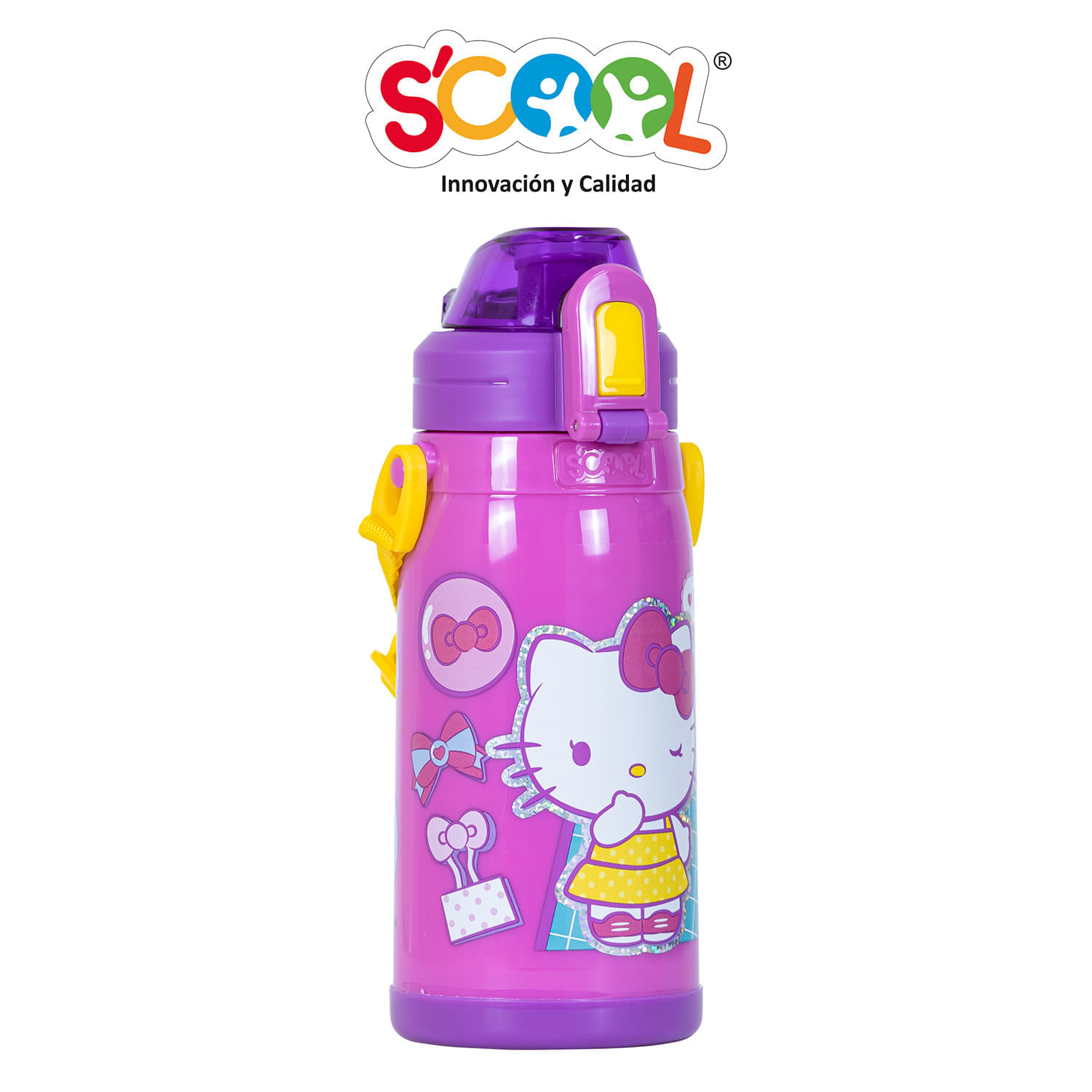Botella Térmica Scool Sin Caña 400 Ml Hello Kitty