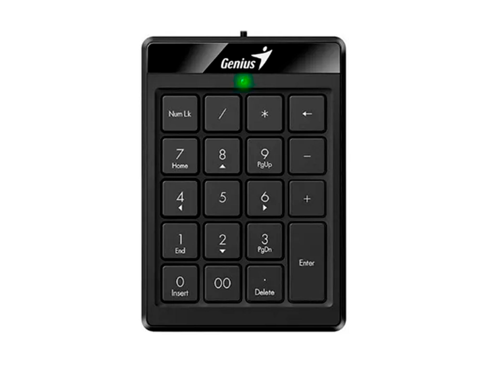 TECLADO NUMERICO GENIUS NUMPAD 110 USB CHOCOLATE KEYS BLACK(31300016400)