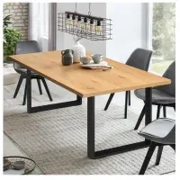 Mesa de Comerdor Multiusos TU MESITA Asturias color Duna