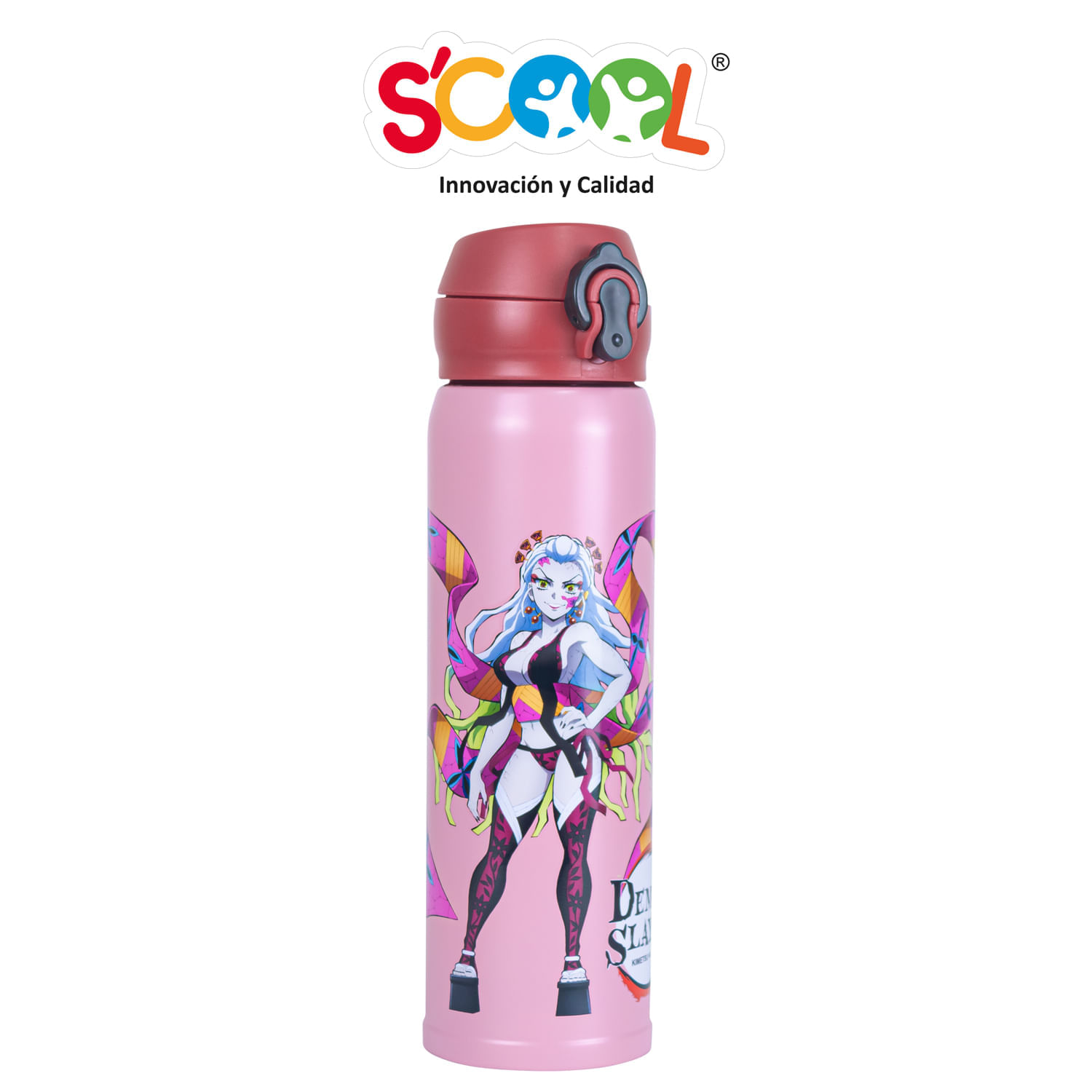 Tomatodo Scool Acero 420 Ml Demon Slayer Niña