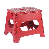 Banco plegable 27cm mediano Rojo