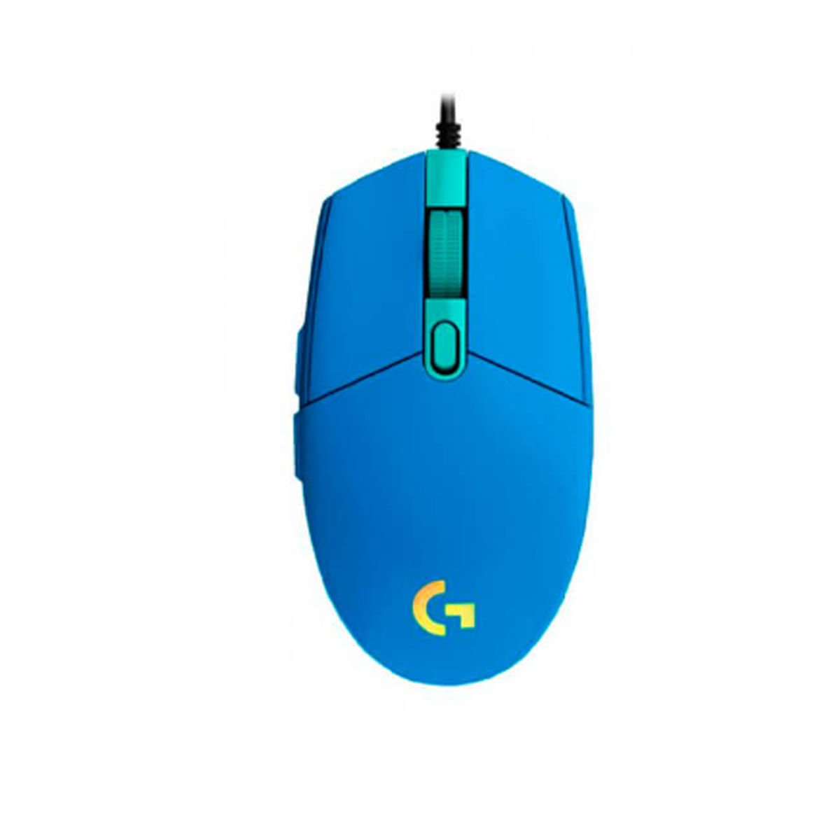 MOUSE LOGITECH G203 LIGHTSYNC OPTICAL 8000 DPI RGB BLUE (910-005792)