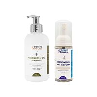SHAMPOO CON 5% DE MINOXIDIL 250ML + MINOXIDIL 5% EN ESPUMA 60ML