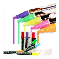 Plumones De Tiza Liquida Para Decoraciones Multicolor para pizarra / vidrio