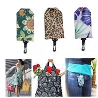 Bolsas De Compras Lavable Y Plegable, Bolso Grande, Reutilizable