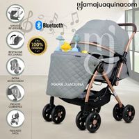 Coche Cuna Musical con Bluetooth «NEW SUMMER» Verde