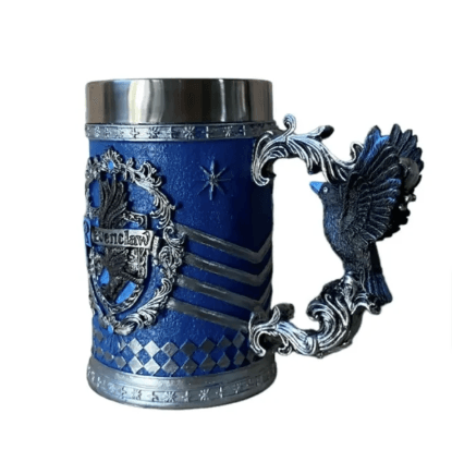 Taza Vintage Ave Azul