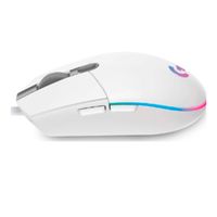 MOUSE LOGITECH G203 LIGHTSYNC OPTICAL 8000 DPI RGB BLANCO