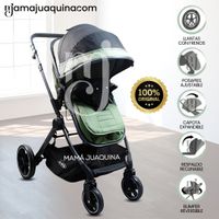 Coche Moisés Travel System «NEW LONDRES» Verde