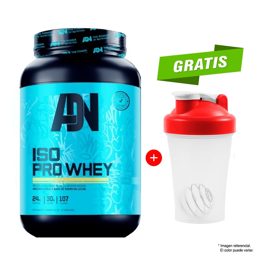 ISO PRO WHEY VAINILLA 1.1 kg Proteína - 37 servicios