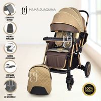 Coche Cuna de Lujo «LONDRES II» Edición Limitada Beige