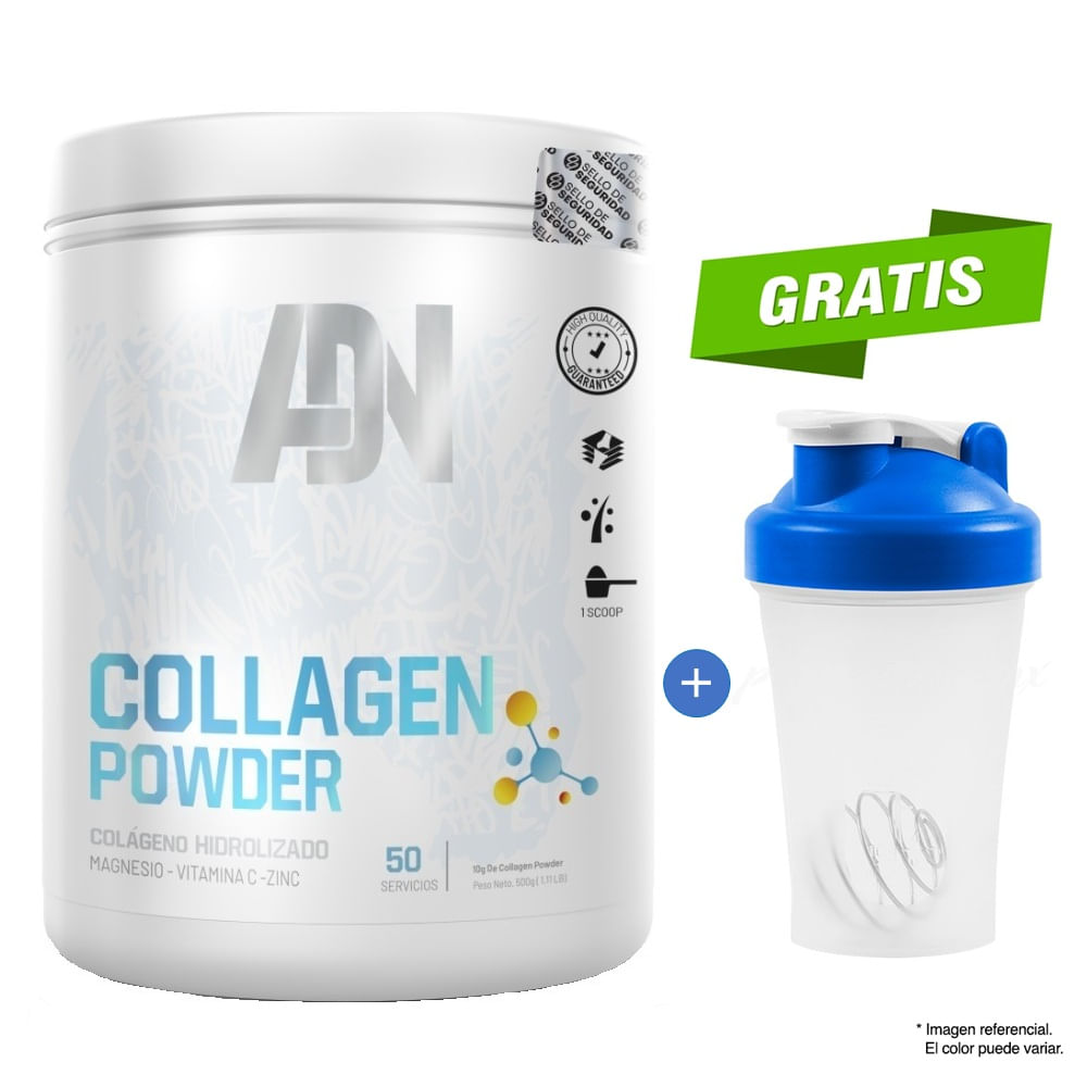 Colágeno COLLAGEN POWDER 500gr Naranja Adn Nutrition