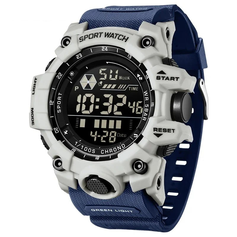 Reloj Deportivo SANDA 6229 Digital Blanco