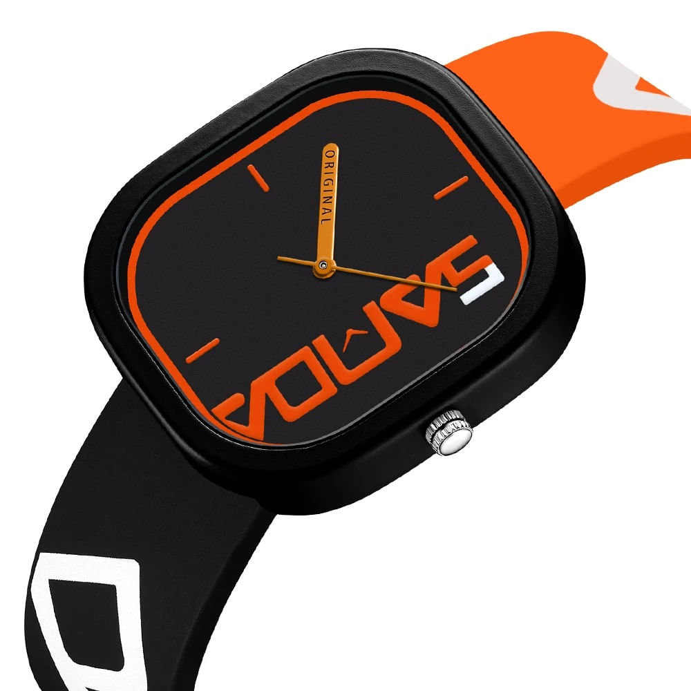 Reloj Hombre Deportivo SANDA 3203 Análogo Negro