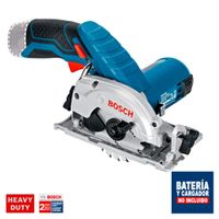 Sierra Circular Inalámbrica Bosch Brushless 12V GKS 12V-26 sin Batería ni Cargador