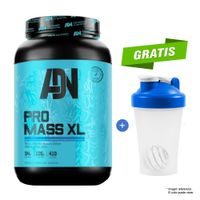 Ganador de masa Adn Nutrition Pro Mass XL 2 kg Vainilla + Shaker