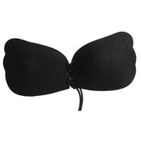 Brasier Sosten Mariposa Push Up Color Negro