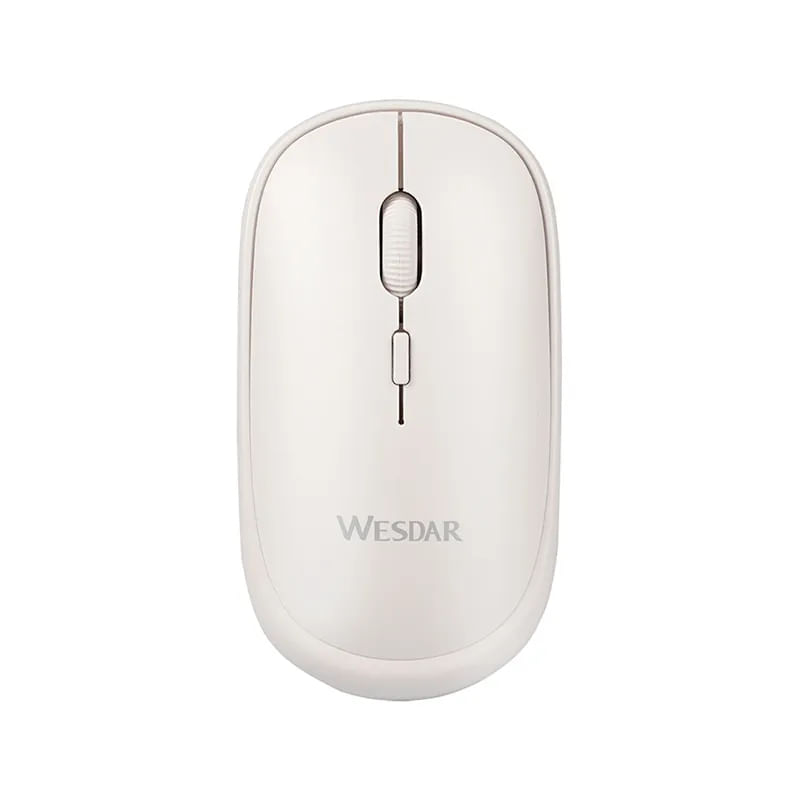 Wesdar - Mouse de oficina inalámbrico X63 - Blanco