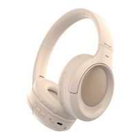 Wesdar- Auriculares BT54 Hi-Fi Sound Efects - Beige