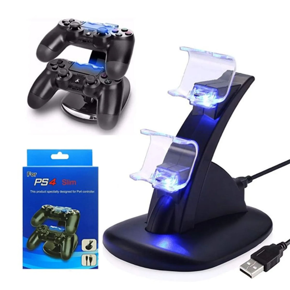 Cargador Mando Playstation 4 / Ps4 Slim Dual Shock