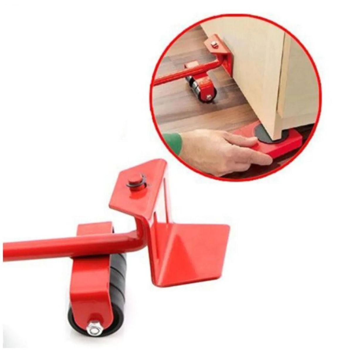 Juego de 4 Ruedas para Mover Deslizar Muebles Pesados