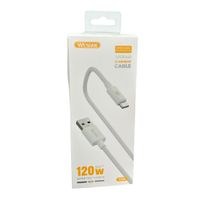 Wesdar - Cable 120cm Type-C a USB Carga Rápida 120W - Blanco