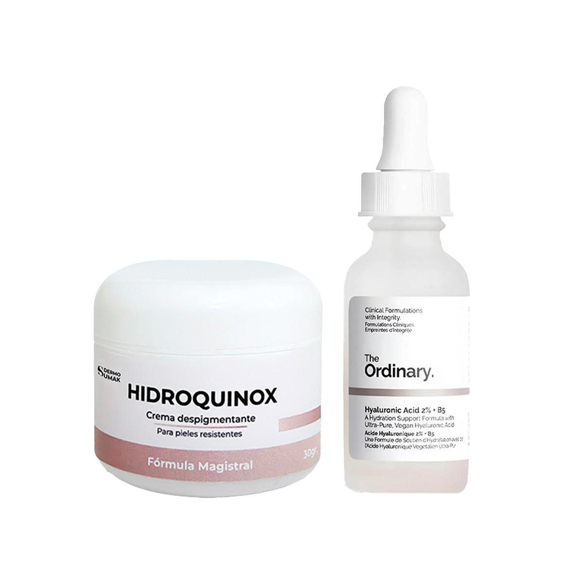 Crema Hidroquinona 4% 30G + Hyaluronic Acid 2% B5 The Ordinary 30Ml