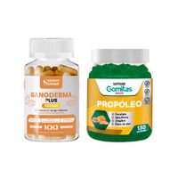 Ganoderma Plus 500Mg 100 Cap Dermo Sumak + Gomitas De Propolio