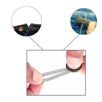 6 Extensores de Cintura Elástica Ajustables con Botones para Jeans