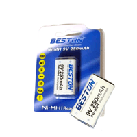 BATERÍA RECARGABLE BESTON 9V 250MAH ALTA DURACIÓN