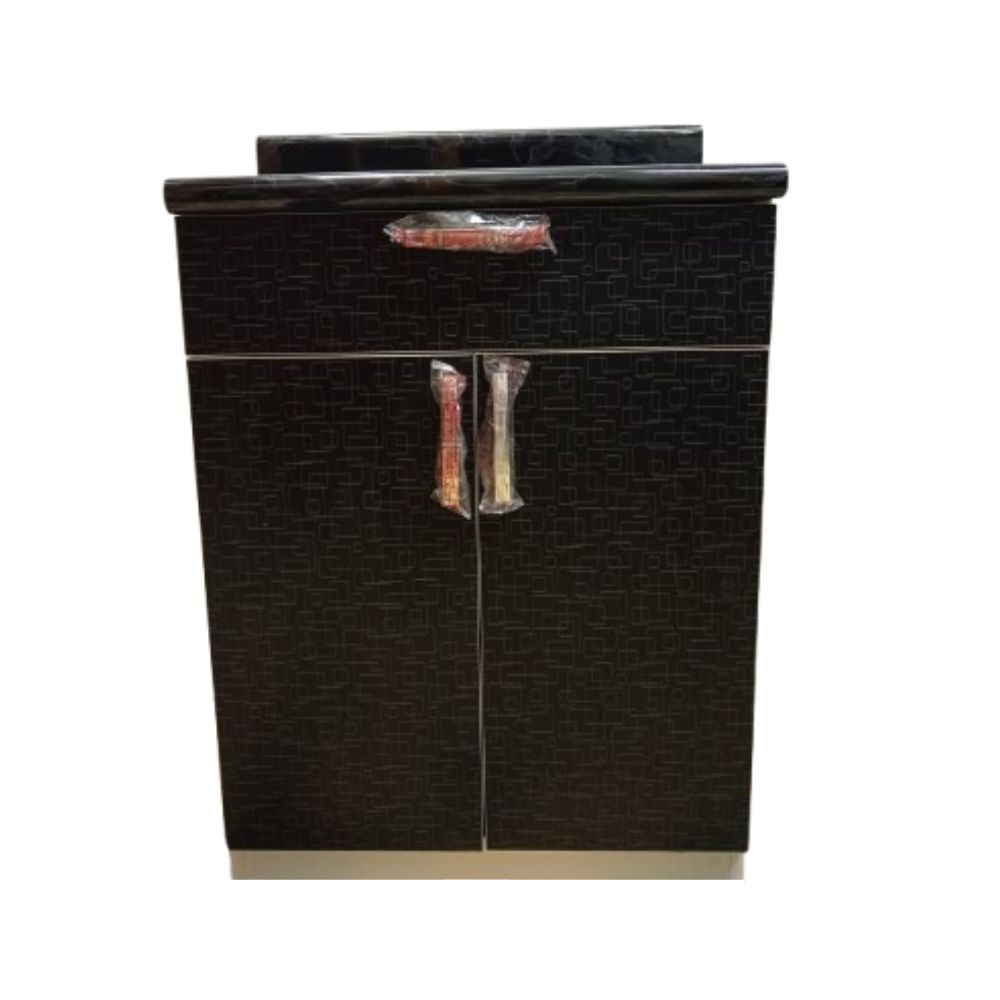 Repostero alacena Mueble de cocina Griego Negro