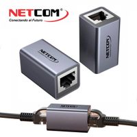 Union Empalme Rj45 extiende cat 5 cat 6 y cat7 10Gbps hasta 100mts red