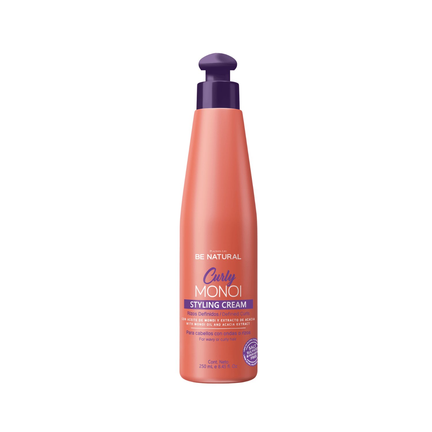 Be Natural Styling Cream Curly Monoi 250 Ml