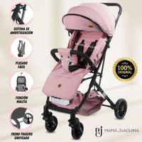Coche Maleta «BAMBOO» Rosado