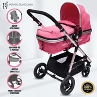 Coche Moisés de Lujo «ADISSON» Edición Limitada Pink