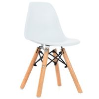 SILLA EAMES KIDS DECORATIVA BLANCA