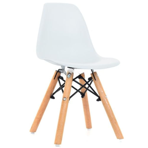 SILLA EAMES KIDS DECORATIVA BLANCA