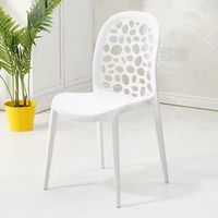 SILLA BURBUJA DECORATIVA BLANCO