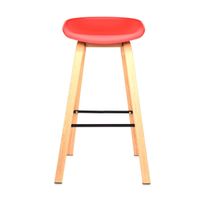SILLA DE BAR MISURI ROJA